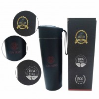 INEEDU free sample Printing service for New design double wall non-spill magic mug/bottles MARCH